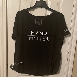 Mind over Matter Two Blind Brothers Black Graphic T-Shirt